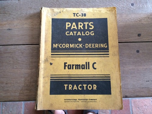 Tracteur farmall livre - c, :