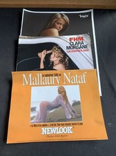 3 Calendriers érotiques Mallaury Nataf / Clara Morgane / Max Blondes -