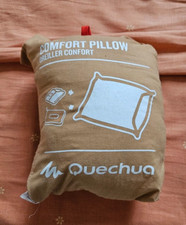 Oreiller de camping confort QUECHUA beige