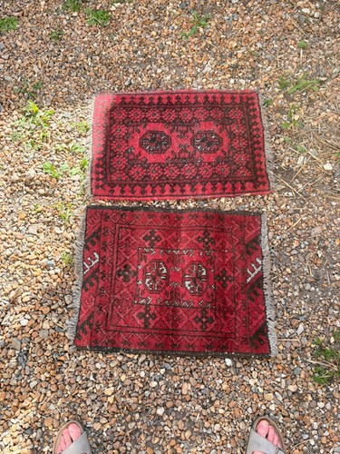 Paire tapis baloutche ancien - tapis,