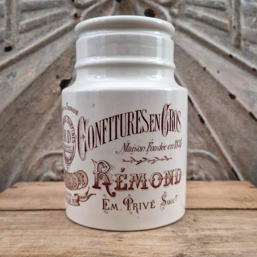 Ancien pot confitures en - confitures,