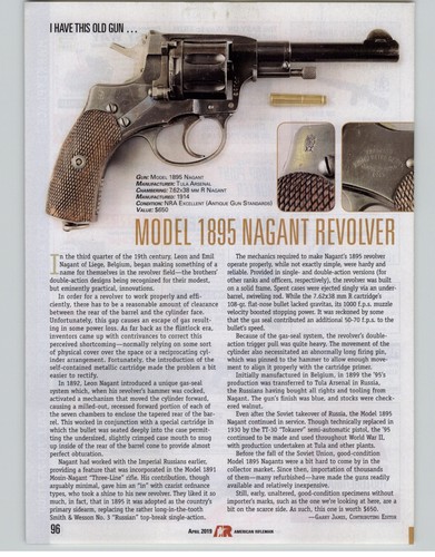 2019 model 1895 nagant - model,