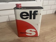 ELF Presti S Bidon D’huile En Métal Vide 2L 