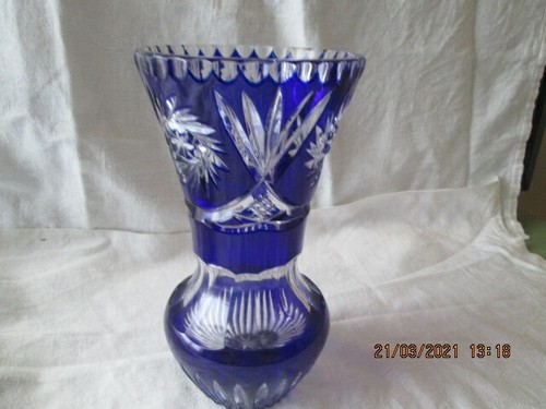 Ancien vase cristaltaille - en,