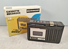 SCHNEIDER 3210 Cassette Recorder Enregistreur Magnetophone K7 Boite Audio B52