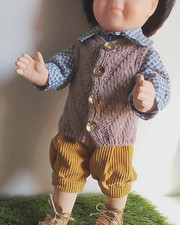 tenue 3 pièces mars 81 poupée Modes et Travaux