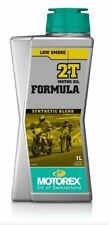 MOTOREX Huile moteur moto scooter 2 Temps Formula 2T Semi-synthèse - 1 litre