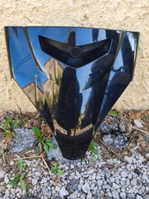 Carenage dessus de tablier avant yamaha 125 xmax mbk skycruiser noir brillant