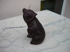 BOUGIE OURS "PÊCHEUR" - EXCELLENT ETAT