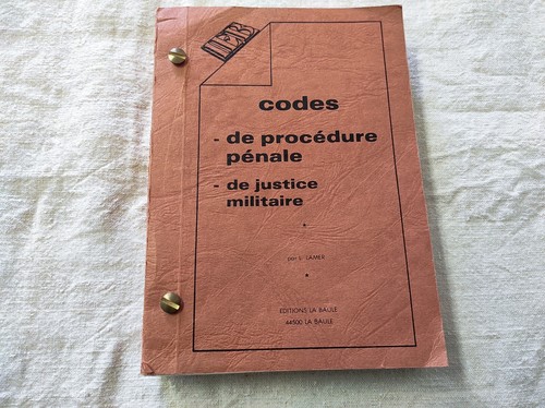 Codes procédure pénale et - de,