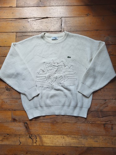 Pull lacoste homme blanc - pull,