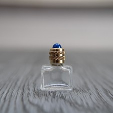 3 cm de haut, Petite bouteille en verre, miniature vide en verre transparente