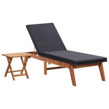 Bois acacia massif chaise - bois,