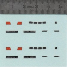 Décalcomanie : MATRA 530 LX -