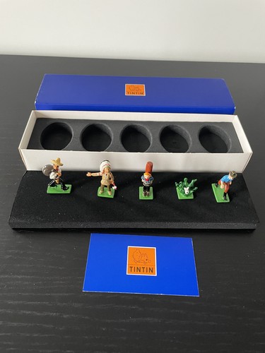 Tintin amerique figurines - tintin,
