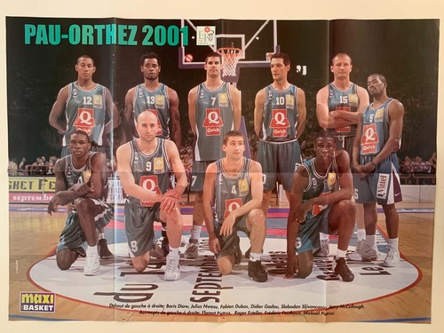 Poster maxi basket pau - maxi,