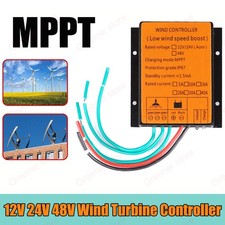 3000W MPPT Power Boost Contrôleur de charge Régulateur 12V 24V 48V pour Éolienne