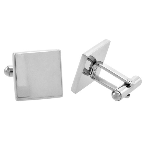 Acier inoxydable uni carré - inoxydable,