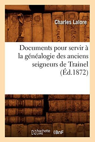 Documents pour servir la - documents,