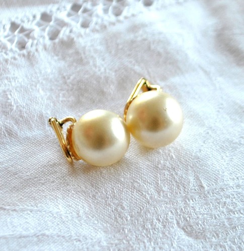 Boucles oreilles vintage - d'oreilles,