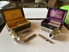 Lot de 2 d’ancien rasoir à main Star  « KAMPFE » New York Bros USA