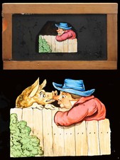 PLAQUE ANIMÉE 1880 - LE GORET