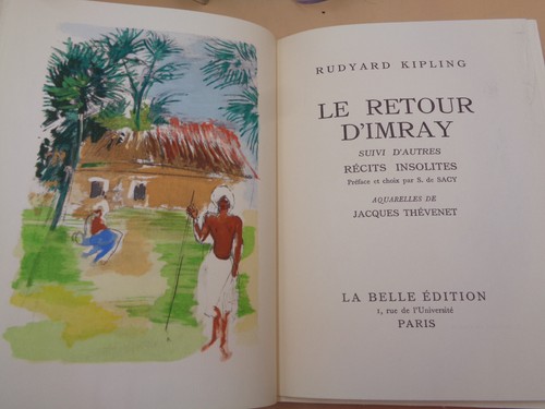 Rudyard kipling le - rudyard, retour