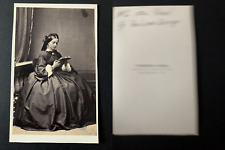 Steinberger, Frankfurt, Frau von Cosel Vintage albumen print CDV.Bernhard (182