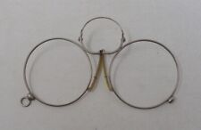 Ancienne lunettes - Pince nez - Lorgnon ancien en métal 1920's