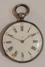 montre à gousset argent