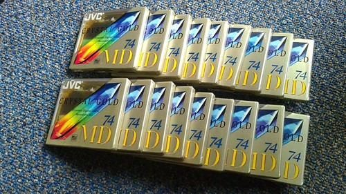 Minidisc jvc crystal gold - jvc,
