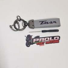 Porte-Clé dans la Peau Haute Qualité Mod Personnalisé Moto Yamaha Tmax