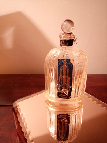 Flacon ancien parfum eau - eau, de