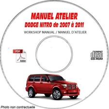 NITRO 07-11 - Manuel Atelier CDROM DODGE Anglais Expédition - --, Support - CD-
