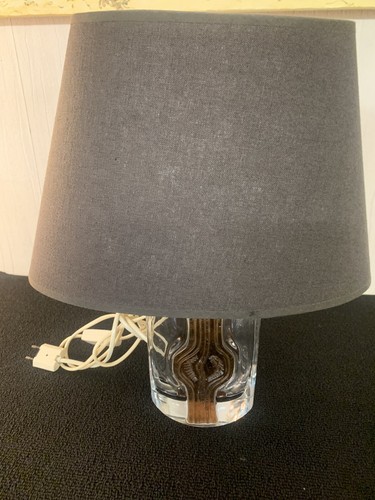 Lampe art déco - , cristal