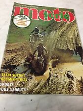 Moto verte 37 1977 Beamish trial 400 Droulhiole 125 Yamaha YZ / Suzuki RMB