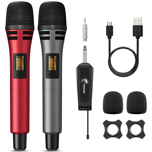 Micro karaoke sans fil - fil,, uhf