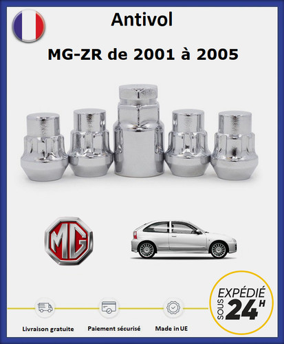 Ecrous antivol roues - ecrous,