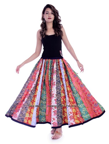 Jupe robe coton gypsy - jupe,