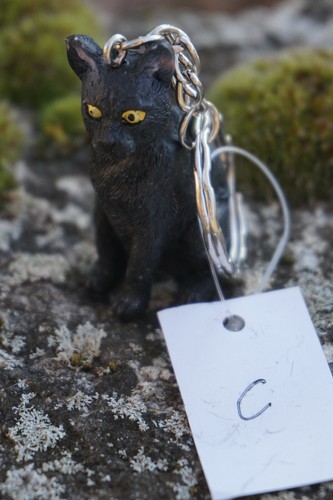 Na0485 porte cle chat - ,