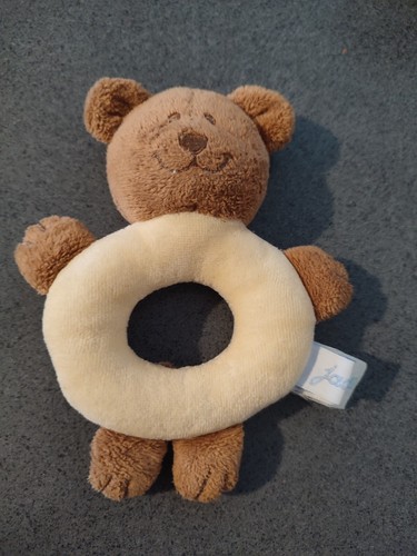 Doudou hochet ours marron - doudou,