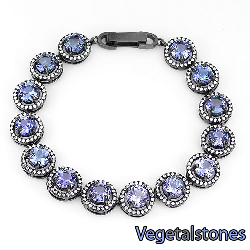 Bracelet argent 925 rhodié