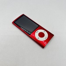 Ipod Nano 5ème Génération 8GB Rouge Product Red A1320 Usagé Lecteur Batterie Ko