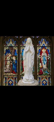 Statue vierge marie cm - marie, 38