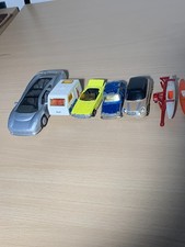 Lot 5 voitures miniatures vintage + remorque kayaks – Majorette St Tropez