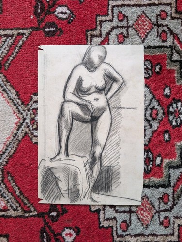Dessin ancien féminin - dessin,