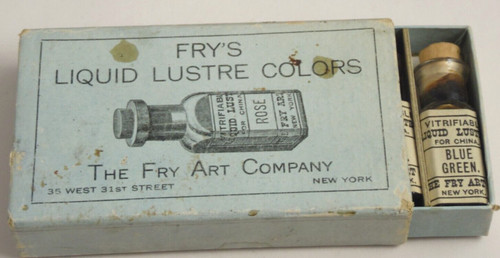 Vintage fry liquid lustre - fry's,