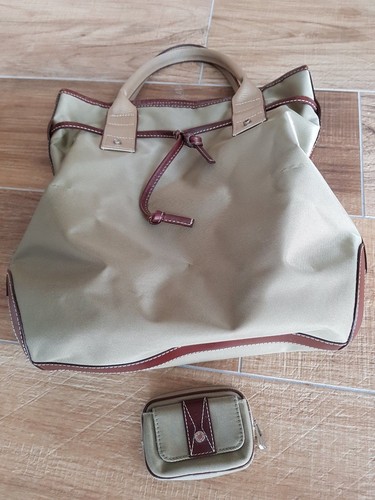 Sac main lancel cuir - à, et