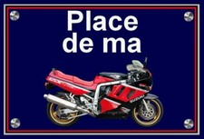 plaque " PLACE DE MA SUZUKI