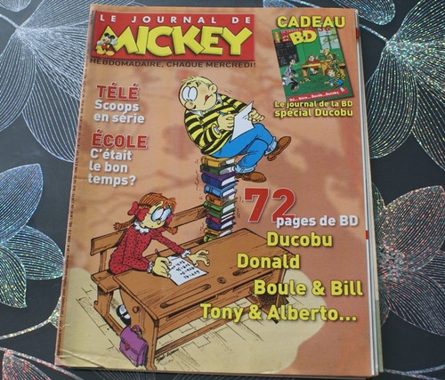 Journal mickey 2777 avec - journal, de